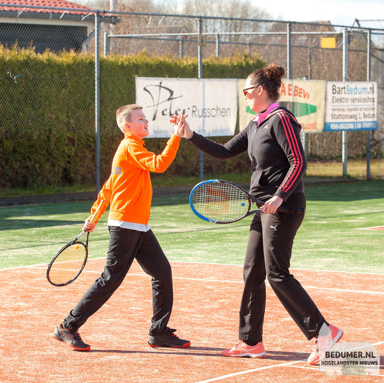 Tennissen in Bedum voor ouders en kinderen - LTC Bedum  zaterdag 7 maart 2020